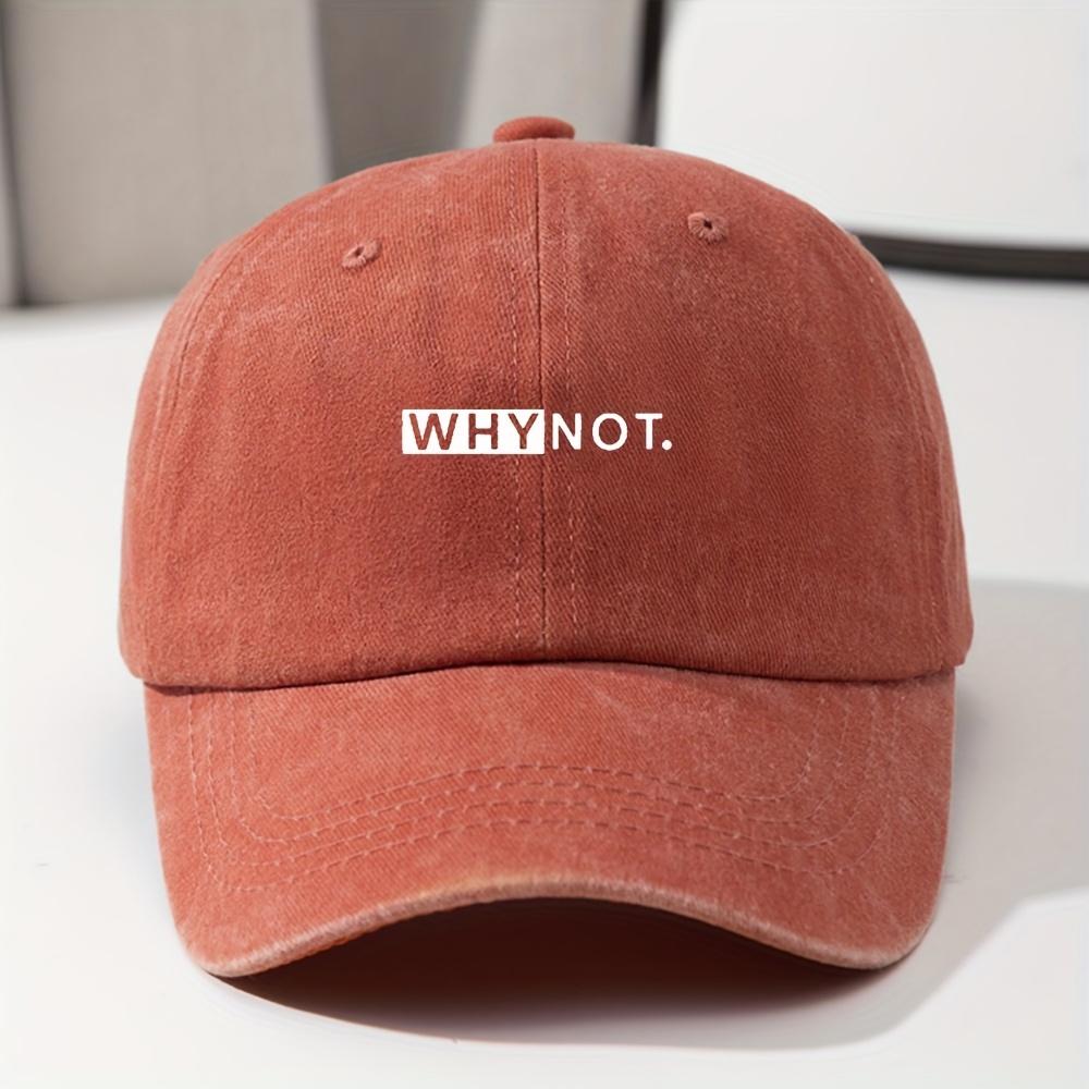 Baseball Cap Adjustable Lightweight Everyday Baseball Cap оранжевый