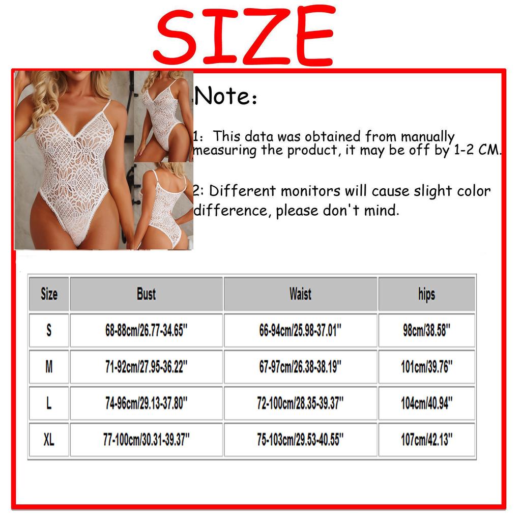 Buy Ladies Sexy See-Through Lace Lingerie Cute Teddy Bear One ...