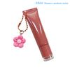 15Ml Empty Lipstick Tube With Keychain Pendant Squeeze Sub-Bottling Refillable Liquid Container Bottle Lipgloss Sample Bottle