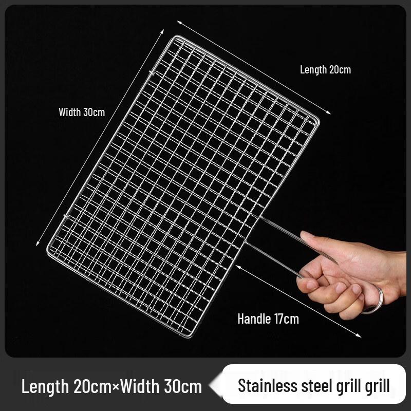 Stainless Steel BBQ Fish Grilling Basket