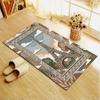 2025 New Paris Eiffel Tower Carpet Rug for Living Room Bedroom Home Sofa Decoration,Kids play Non-slip Floor Mat89