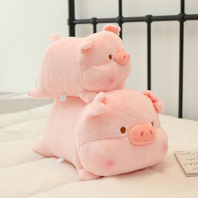 Lulu Pig Doll Lulu Pig Plush Toy Dudu Pig Doll Pink Pig Throw Pillow Bedside Cushion