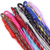 5pcs/lot Colorful Braided Lanyard Keychain Handmade Knot Nylon Rope Cord Thread For DIY Key Chain Pendant Bag Accessories