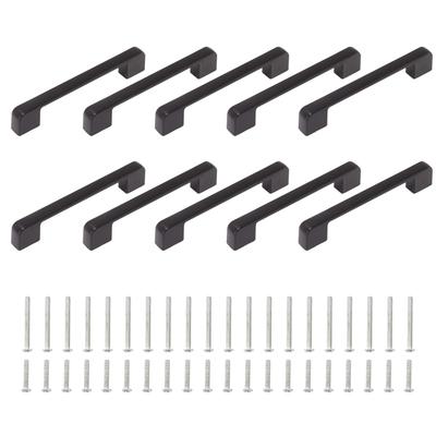 10 STÜCKE Schrank Schubladengriffe Zieht Aluminiumlegierung Schublade Push-Pull-Griffe für Küchenschublade