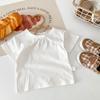 Unisex Baby Bear Denim Romper - Summer Snap Crotch Crawling Suit