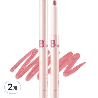 Banila Co. Kredka do ust Smudging Lip Pencil 0,8 g, opakowanie 02 Pink Shoe, 2 sztuki