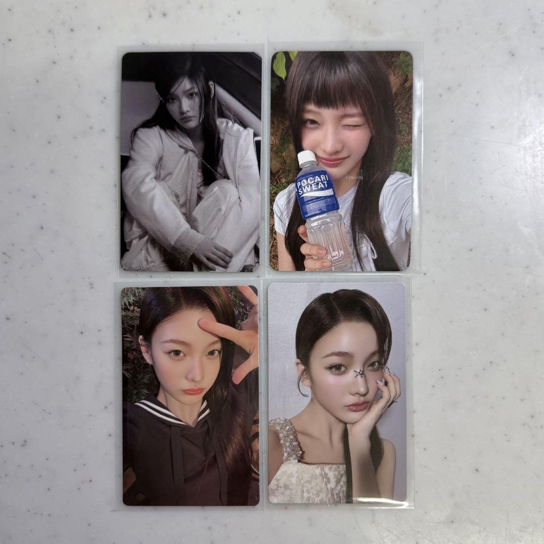 

[USED] ILLIT Iroha 4-piece set Korean POPUP Pocari Tower Records Rakidro included