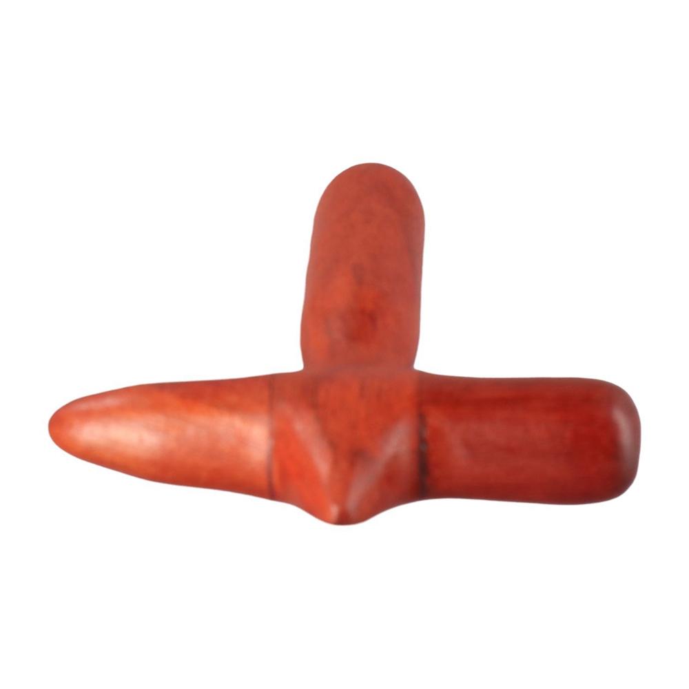 Sandalwood Cross Hammer Soreness Relief Trigger Point Reflexology Massager Tool Wooden Muscle Relaxation Body Massage Stick