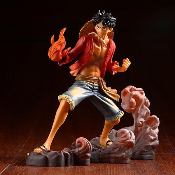 The New One Piece Picture Ace Luffy Saab Cartoon Figure An Anime Toy Three Brothers Gather (commemorative Collection Edition)