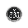 AC230V LED Digital Display Voltmeter Indicator Voltage Meter Light/Pilot Lamp EU Plug  Electrician Tool
