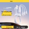 PISEN 100W 3-in-1 Fast Charging Cable, 6A for Apple and Huawei Devices
