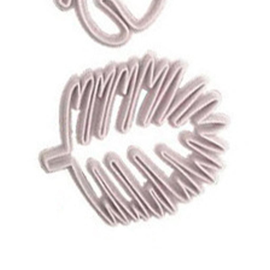 4 stk Tropiske Blader Kakeutstikkersett Palmeblader Fondantutstikkere Form for Luau Kakedekorering