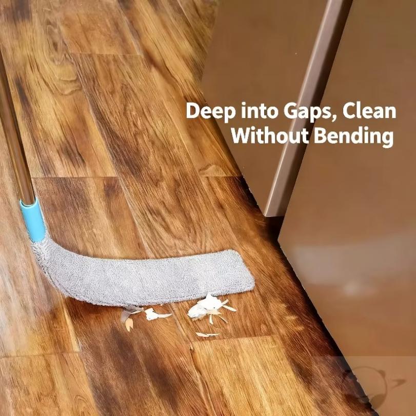 Telescopic Extendable Long Handle Mop with Bendable Head - Flexible Cleaning Duster Brush for Home Pole Dusting And Cleaning