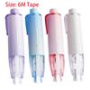 Candy Color Press Replaceable Core Correction Tape Charming Pen Shape Corrector Students Altered Tools School Office Supplies