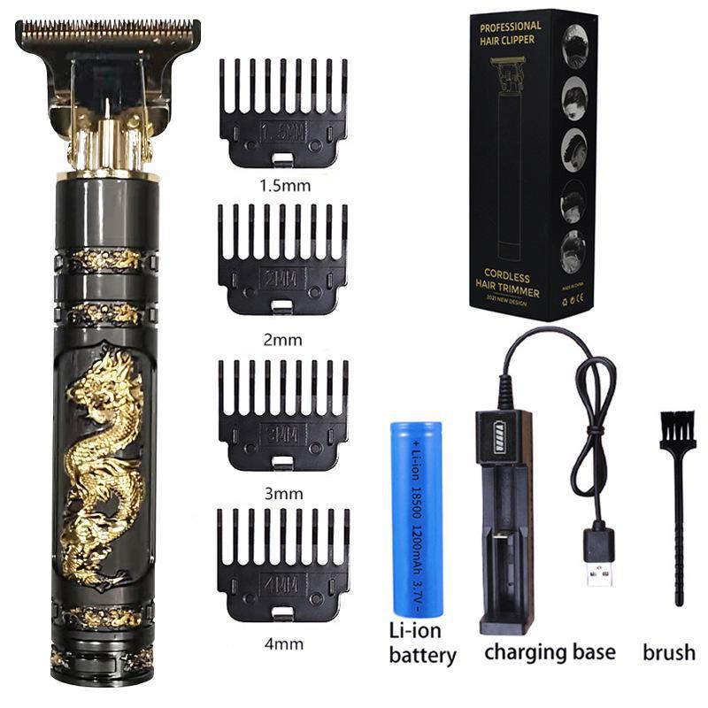 WAIKIL Electric Hair Clipper: Cross-Border Retro Carving Oil-Head & Bald Shaver