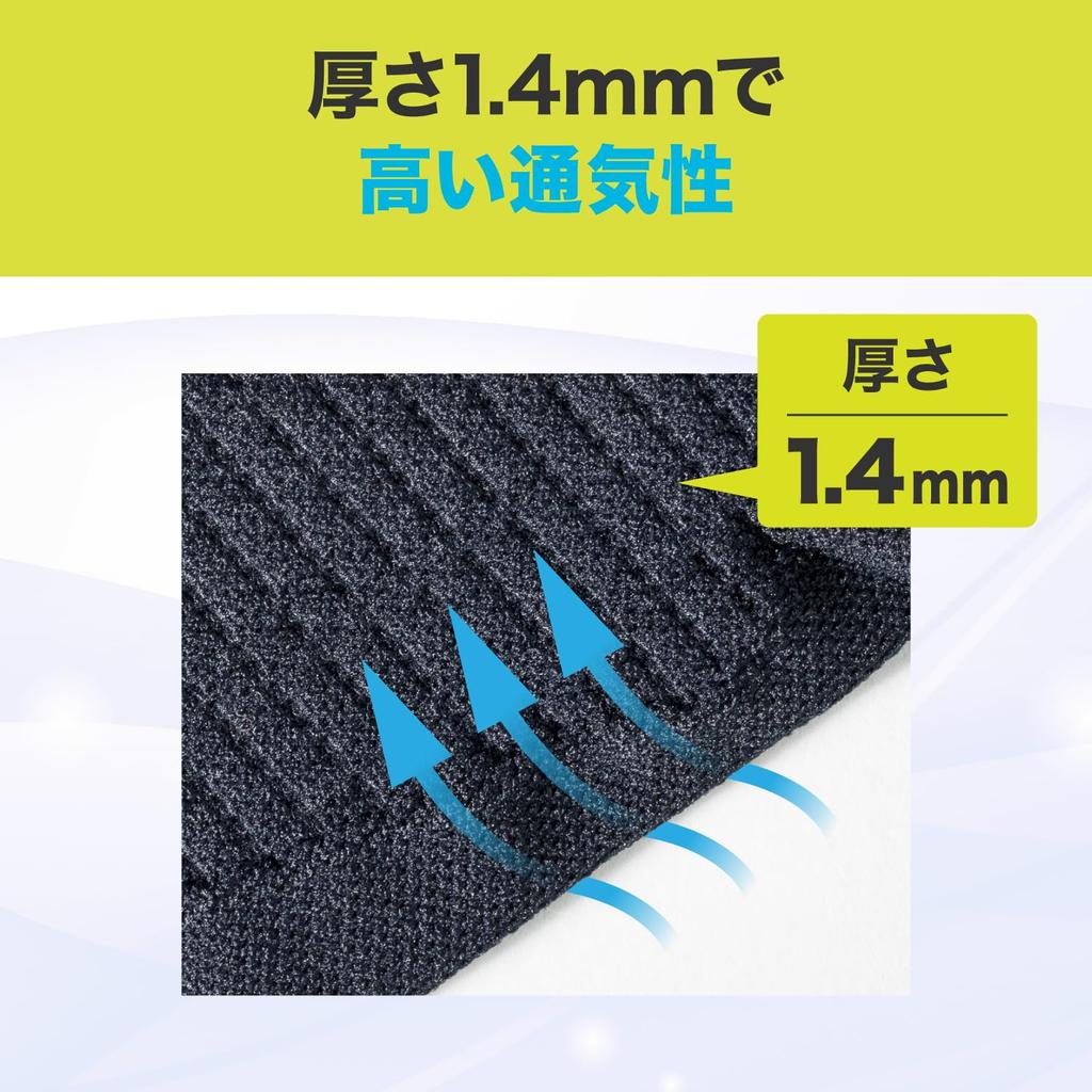 ZAMST BODYMATE Thin Knee Support, Ambidextrous, for All Sports and Everyday Use, Size M, 380002