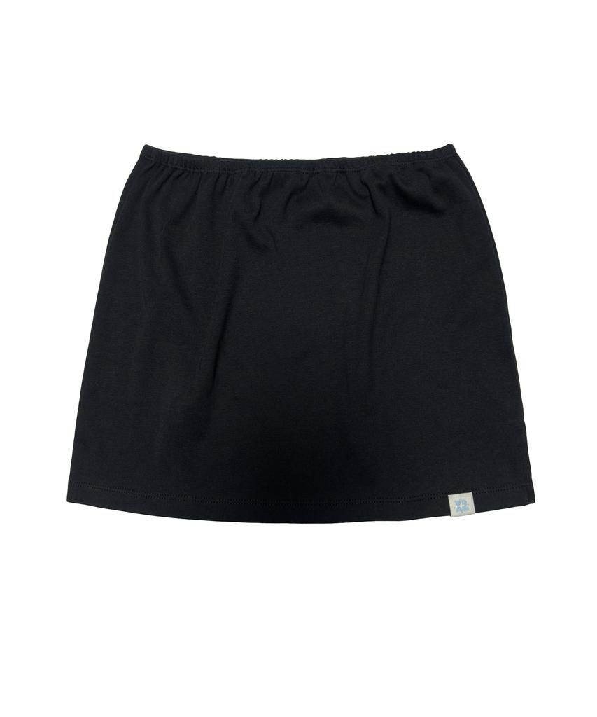RUSTIC REVERIE Rustic Basic Mini Skirt [Black]