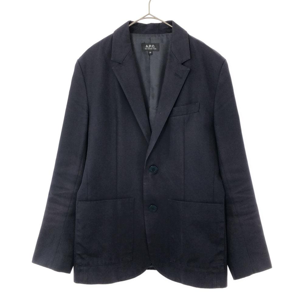 A.P.C. Tailored Jacket XS Navy Men's Used