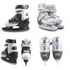 Adjustable Ice Skating Shoes for Beginner Children Adult Thicken Ice Figure Skates Shoes with Blade for Kids and Adults Teenager