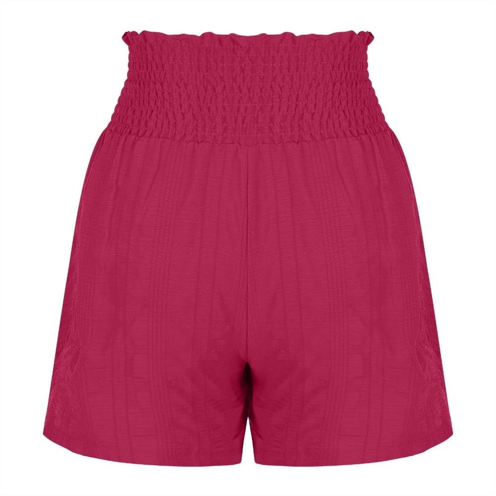 Lace Up Sports Shorts Skirt Loose Pajama Pants Fashionable Beach Short Casual Wear