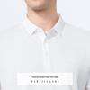 FORTEI Men's 7A Antibacterial Cool Touch Solid Polo Shirt