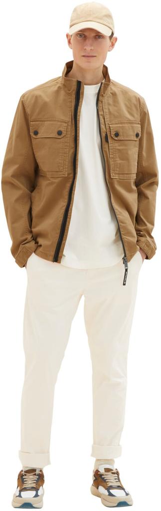 Демисезонная куртка Tom Tailor Feldjacke mit Stehkragen (1034871) otter brown