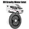 RV Accessories 80mm For RV Boat Camper Trailer White Caravan Accessories Inlet Filter Lockable Gravity Fresh Water Fill Hatch