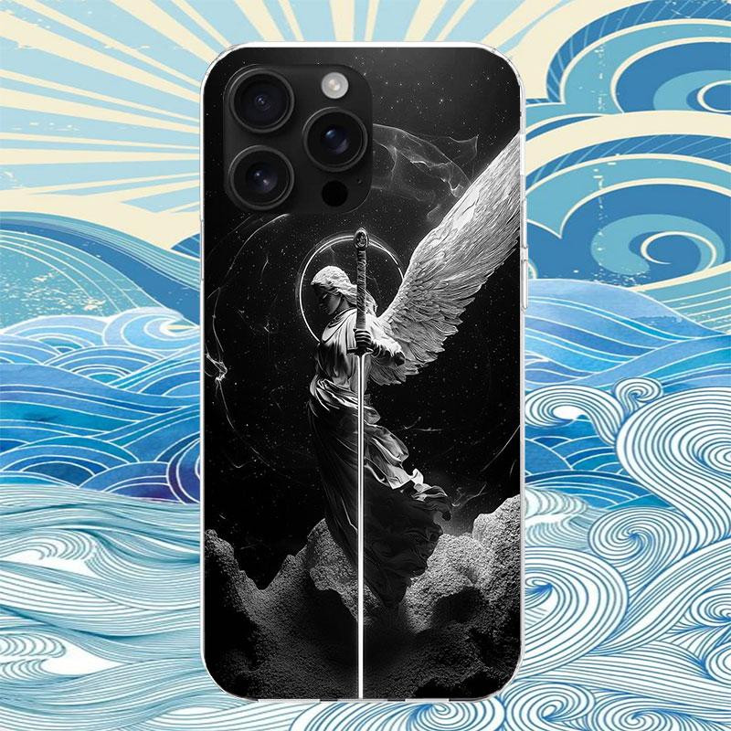 Archangel Michael Phone Case For IPhone 18 11 12 13 Mini 14 15 Plus 17 Air 16 Pro Max 16E 7 8 SE 2020 Customized Print Cover For iP