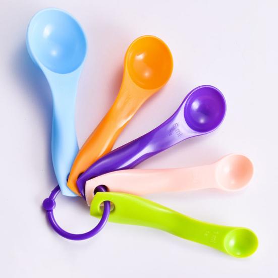 Mini Accurate 2 Scale 1/2.5/5/7.5/15g/ml Kitchen Measuring Spoons Cups Baking Tools