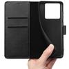 Case - Phonillico® - Xiaomi Redmi Note 14 5G - Black Wallet - Magnetic Flip - Card Storage