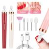 Electric Nail Polish Drill Set Machine With Light Multiple Gears Portable for Acrylic Manicure Pedicure Polishing Care Tools