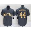 Unisex Baseball Jersey Fan Apparel With Embroidered Number 44 Soft Cotton Blend Sports Casual Wear