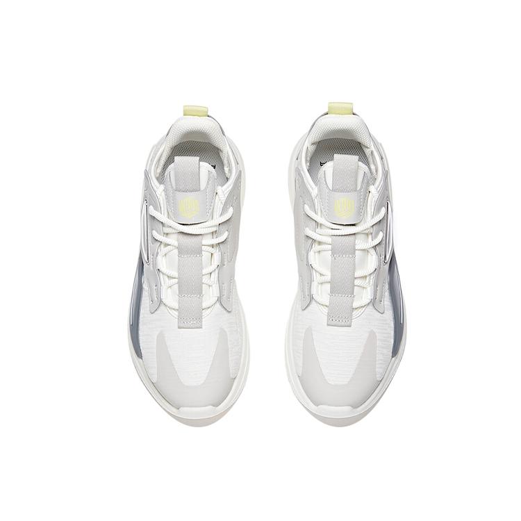 New Anta Low Top Running Shoes Women's White Gray 122048808-1