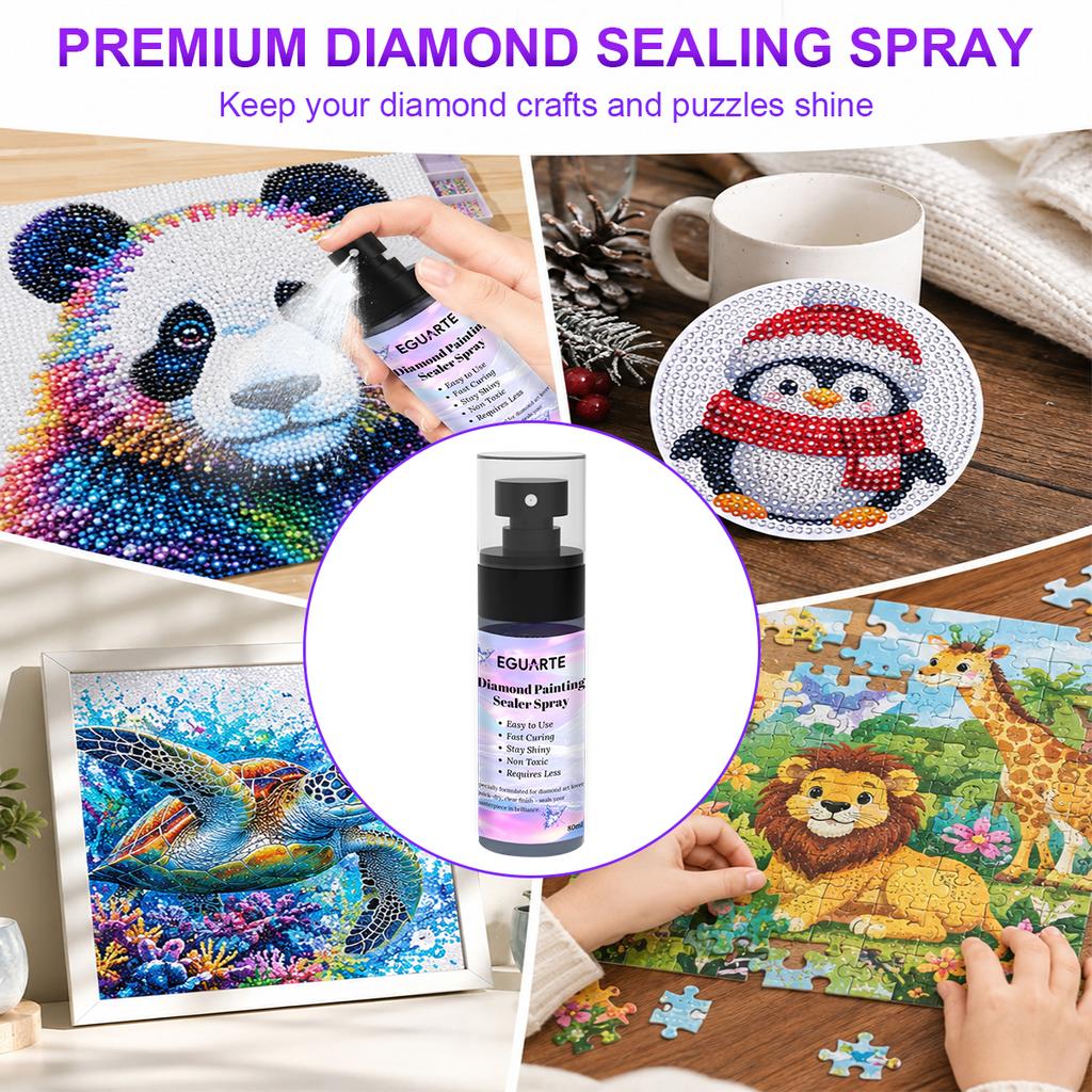 Diamond Painting Sealant Art Sealant Prevents Diamonds From Falling Off Maintains Long-lasting Shiny Luster Durable and Strong Tools