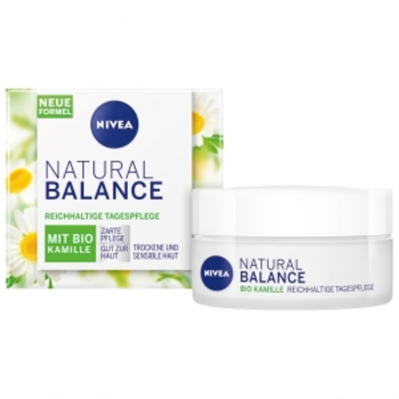 

German Nivea Natural Balance Day Cream Rich 50 ml