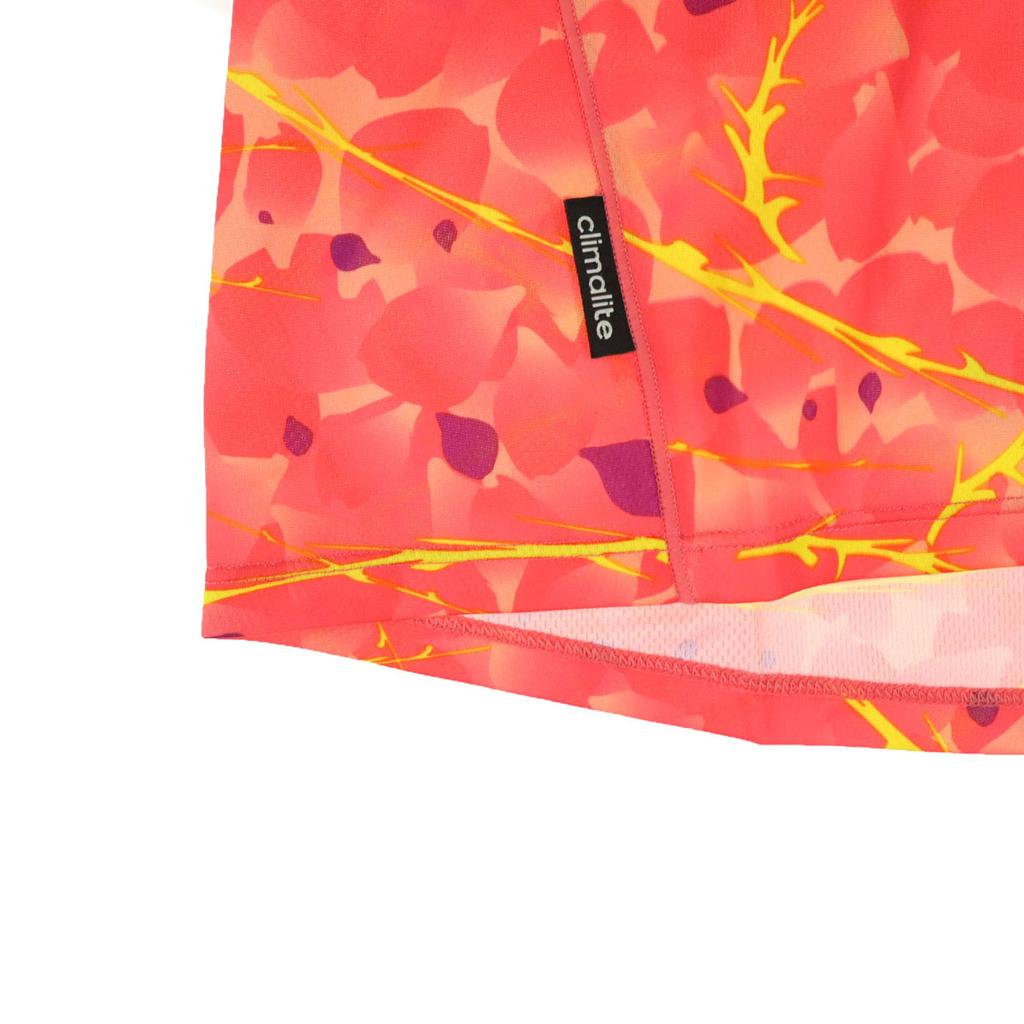 unused adidas plant Short sleeve T-shirt S Fluorescent pink UV Protection Women Used