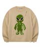 HOODHOOD Alien Damaged Knit Ivory