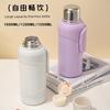 1000ml Large-Capacity Thermos Cup, Outdoor Travel Water Cup, 316 Stainless Steel Household Thermos Pot with Lid for Drinking Water