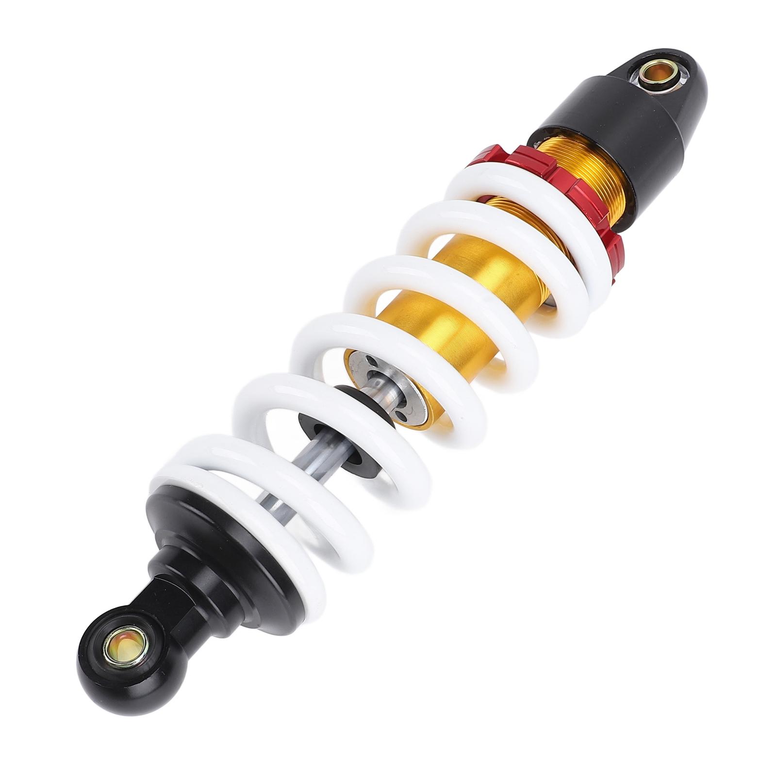Igeteck 280Mm Motorcycle Shock Absorber Suspension Damper Adjustable Damping With 12Mm Spring 550Lbs Load Bearing For Atv Dirt