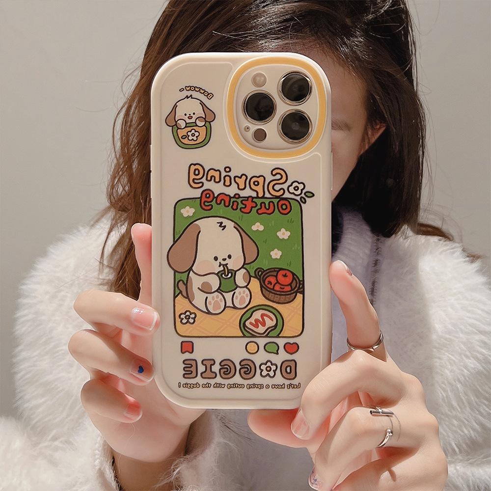 IPhone 16 Case, Apple 17 Pro Max Silicone Protective Case, Compatible with IPhone XR, Original Cartoon Design, 13 Pro