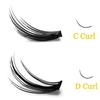 20D/30D/40D Mink Super Cluster Eyelash Extension Natural 3D Russian Volume Faux Eyelashes Individual Lashes Makeup Cilia Cilias