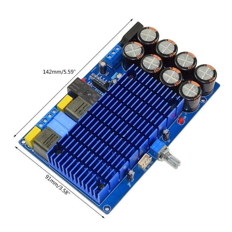 2 Channel Amplifier Stereo Audios Amp Mini HiFi Class D Integrated TDA8954 Amp for Home Speakers 210Wx2