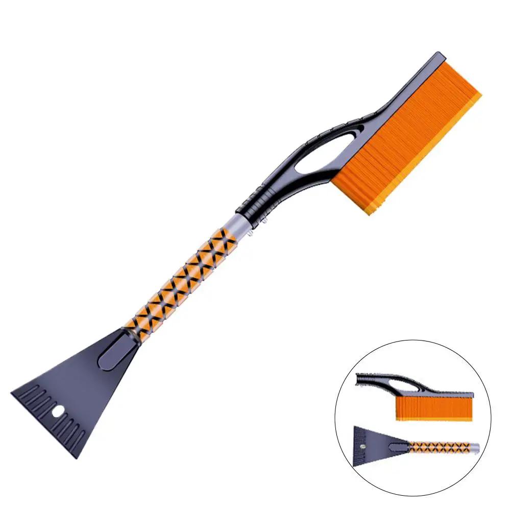 Car Snow Brush With Ice Scrapers For Car Windshield And Window Car Snow Scraper And Brush With Ergonomic Foam Grip Snow Sho A8g1