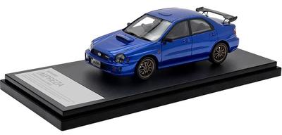 INTERALLIED Hi Story Scale Subaru Impreza S202 STi Version WR Blue Mica Finished Model 1/43 (2002)