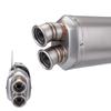 Universal 51MM Motorcycle Exhaust Muffler Escape For R1 er6n sv650 Z800 R1 cb650f cb1000r F850 Z900 S9