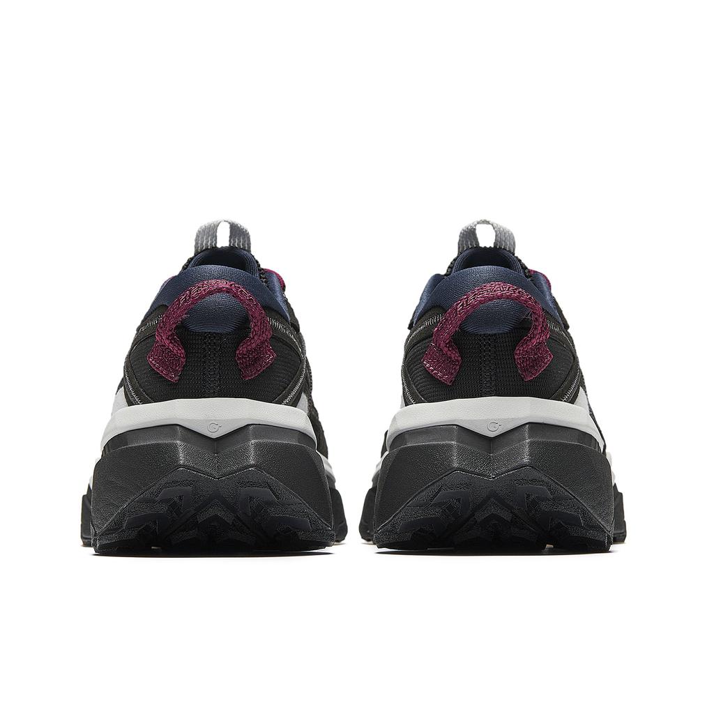 Anta Peregrine Falcon 2 Textile, Synthetic Leather Low Top Running Shoes Men's Basic Black 112625522A-1