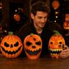 Dýňový kostým na Halloween pro dospělé Cosplay Party Maškarní doplněk