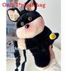 Cute Penguin Plush Bag With Double Shoulder Straps For Kids And Teens