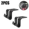 2pcs Car Seat Back Headrest Hook Hanging Storage Bag Hanger Organizer Holder Set