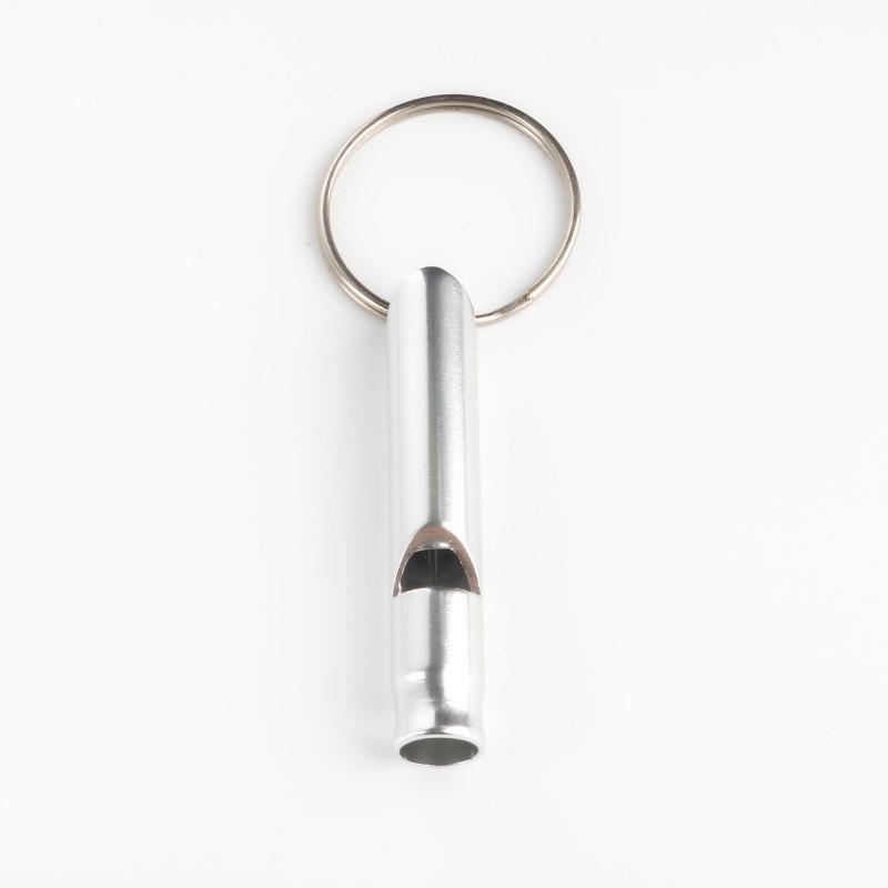Small Aluminum Alloy Whistle Rescue Whistle Outdoor Survival Whistle Training Whistle